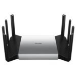 2.5G SFP+ Optical Ports WiFi6 Wireless Mesh Router Wi-Fi 6 AX6000 802.11AX, 2.4GHz 1148M + 5GHz 4804M, 8 Antennas, 1000M WAN/LAN