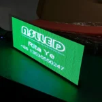 Mobile billboard P5.2x2.6 Car Small LED Display, car window transparent advertising screen Mobile phone sending program