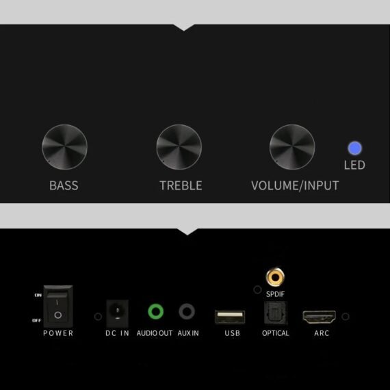 ibass 150W High-power Home Theater Audio System Hi-Fi Bluetooth loudspeaker Box Living room TV Coaxial Active Car subwoofer