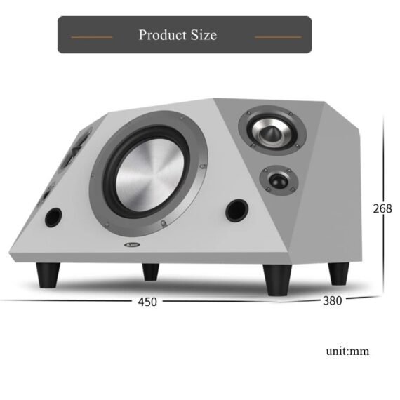 ibass 150W High-power Home Theater Audio System Hi-Fi Bluetooth loudspeaker Box Living room TV Coaxial Active Car subwoofer