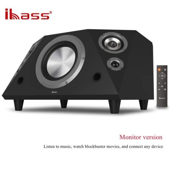 ibass 150W High-power Home Theater Audio System Hi-Fi Bluetooth loudspeaker Box Living room TV Coaxial Active Car subwoofer