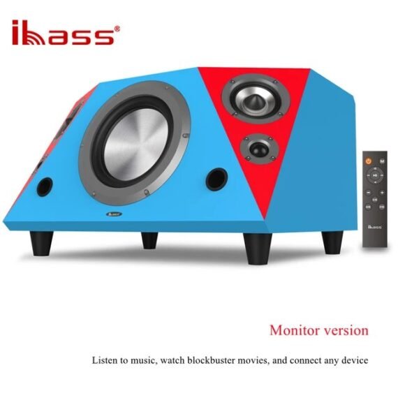 ibass 150W High-power Home Theater Audio System Hi-Fi Bluetooth loudspeaker Box Living room TV Coaxial Active Car subwoofer